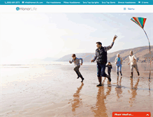 Tablet Screenshot of honorlife.com